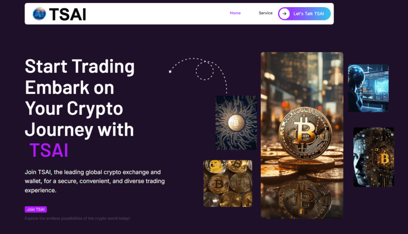 TSAI Exchange homepage website